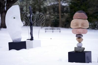 Wondering what those sculptures are in Lilac Park?