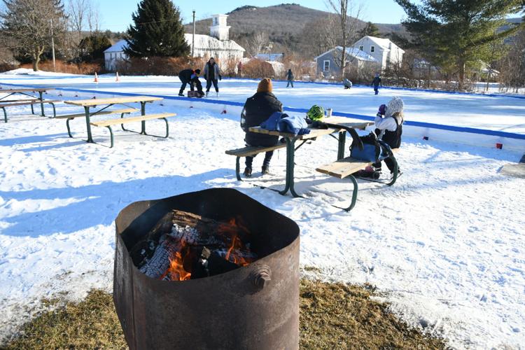 Photos Cheshire's outdoor skating rink opens Multimedia