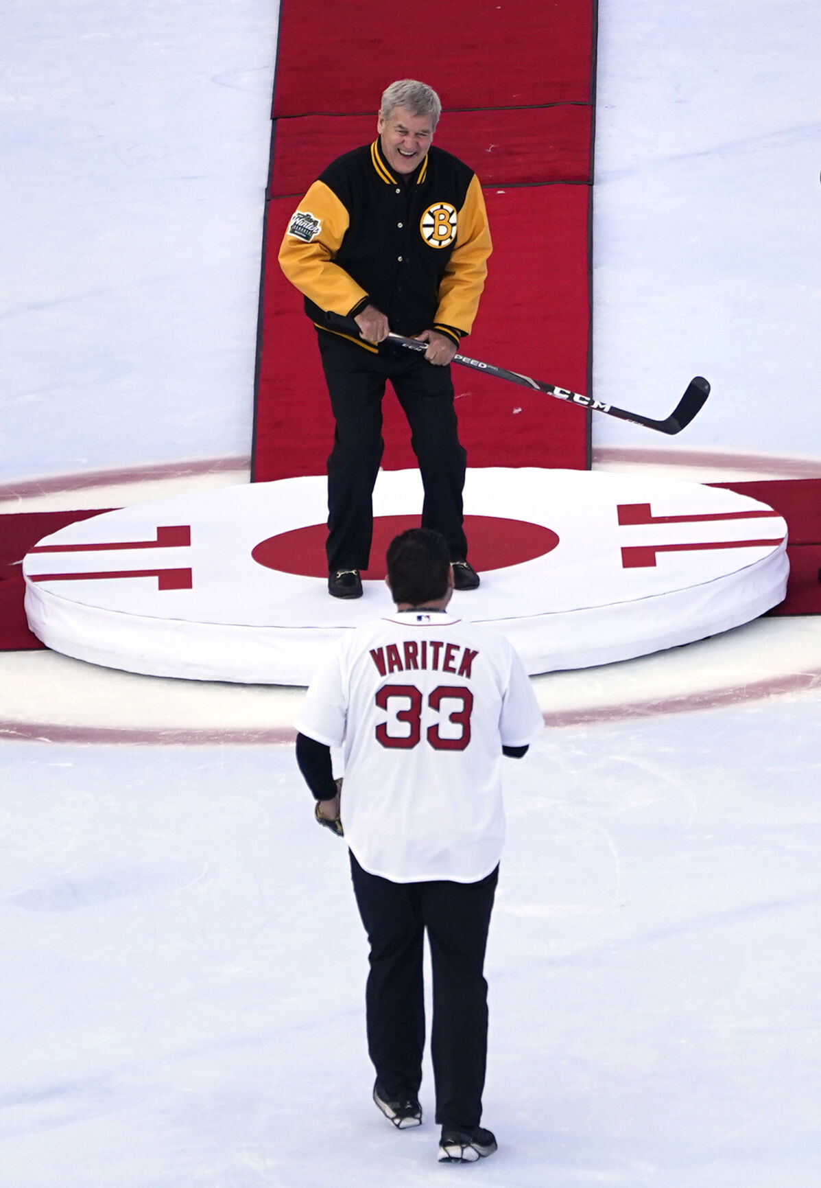 Howard Herman: Back at Fenway Park  for hockey