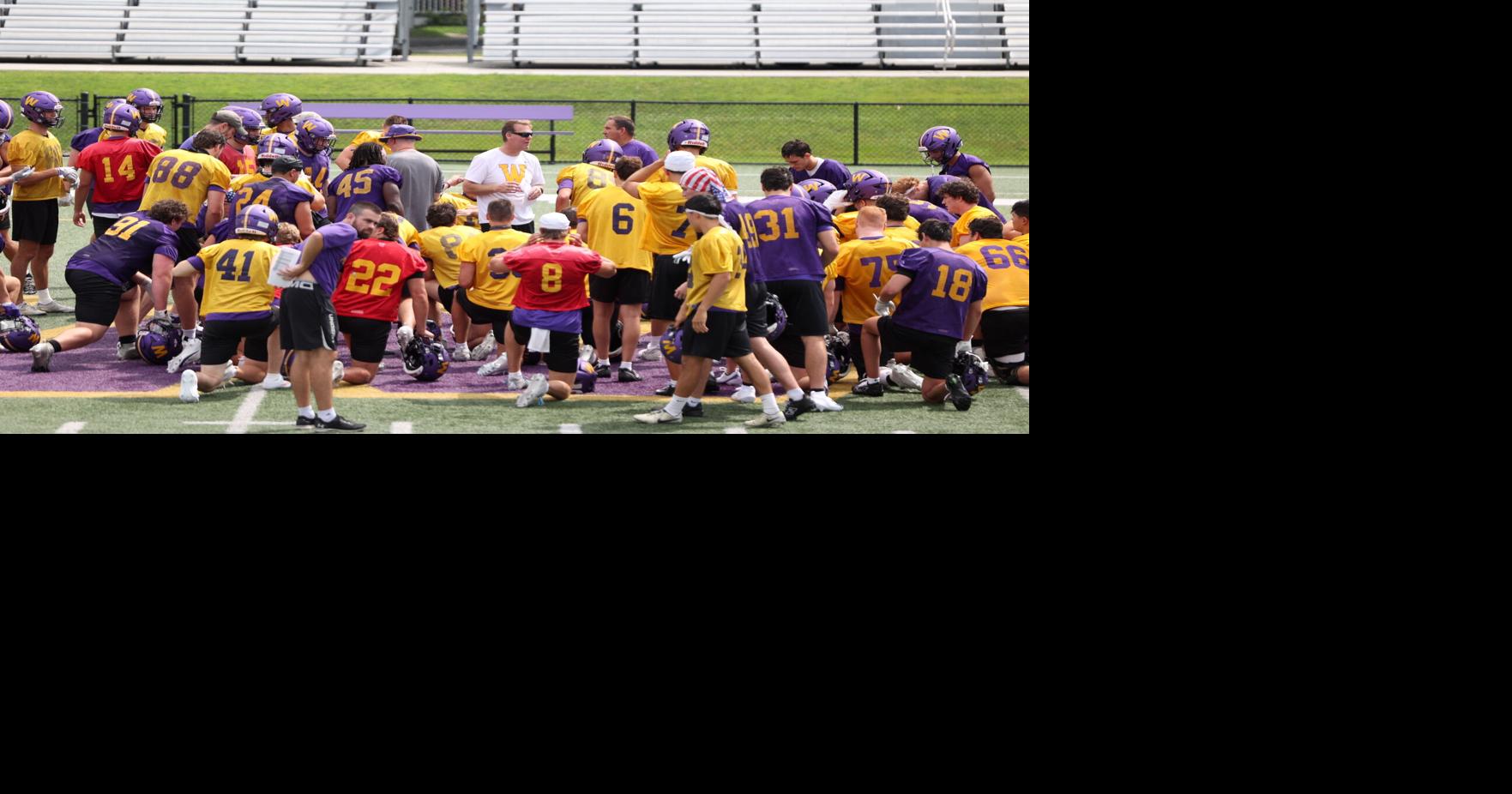 Photos: Williams College football practice