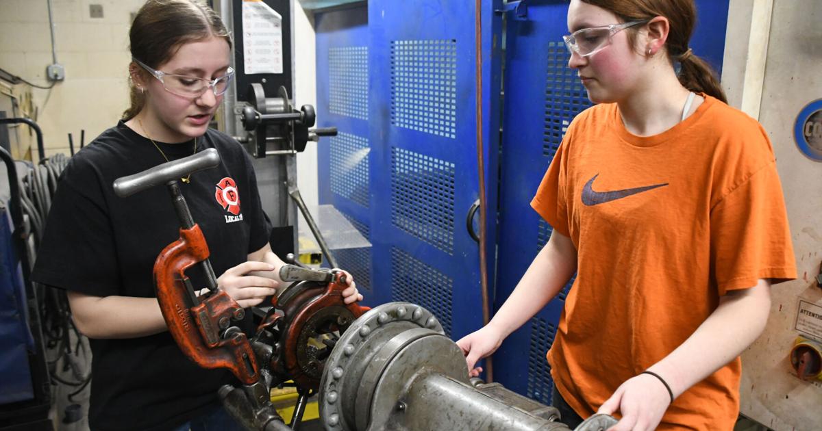 North Adams students turn engineering skills into a downtown tribute to local veterans