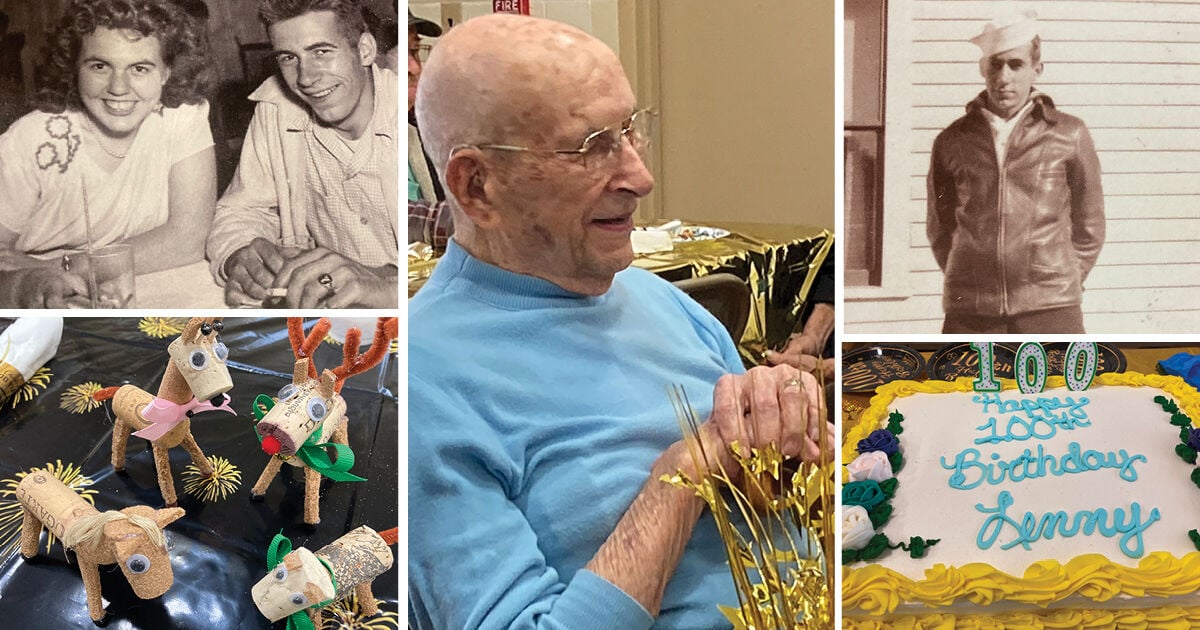 Of 100-year-old Leonard Alexander, 'More than anything, he's a good friend,'