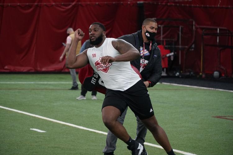 Trio of UMass football alumni work out before NFL scouts at pro day in