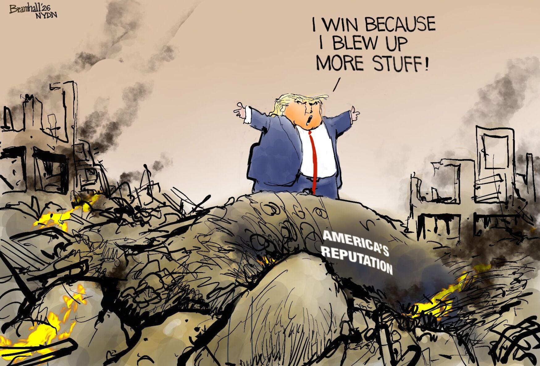 Bill Bramhall cartoon | | The Berkshire Eagle