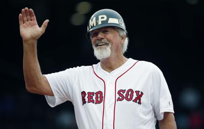 Bill Lee waves to the fans