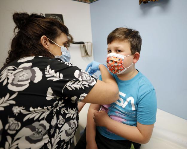 Asher Keay gets covid-19 vaccine (copy)