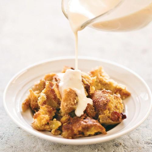 A bread pudding with a real New Orleans taste
