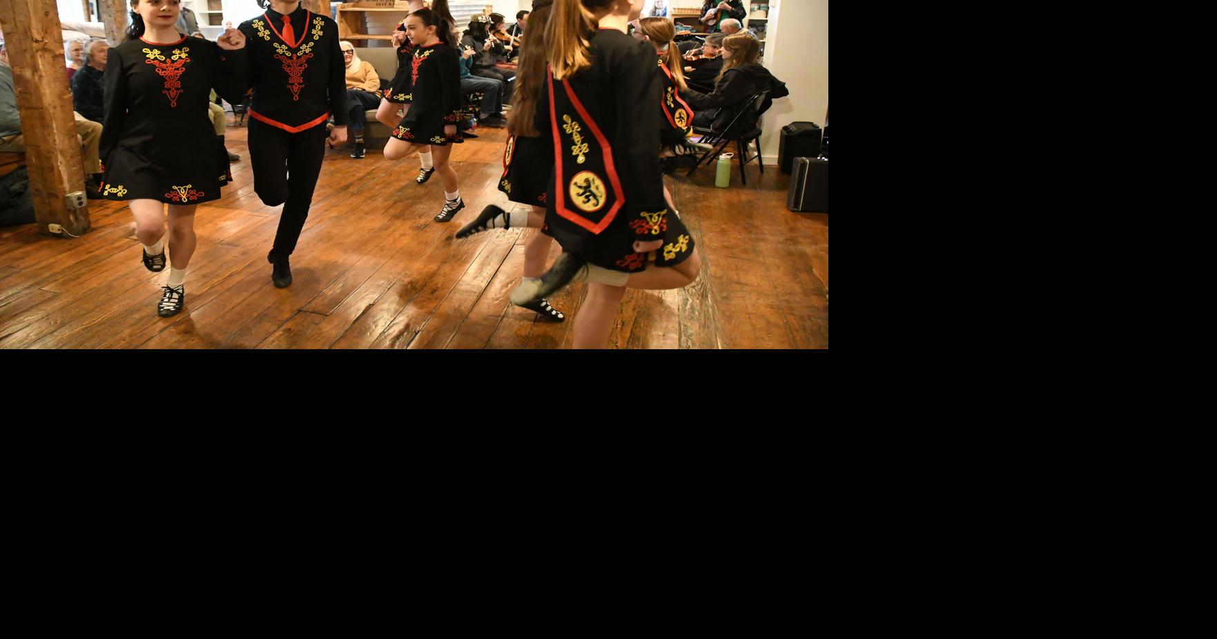 Irish dancers bring St. Patrick's Day cheer to the Store at Five Corners