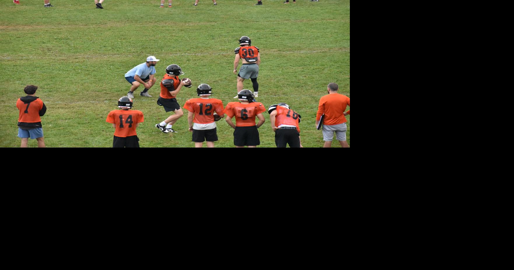 Lee quarterback drops back to pass