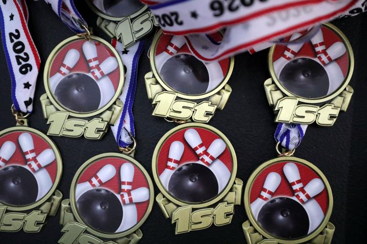 first place bowling medals