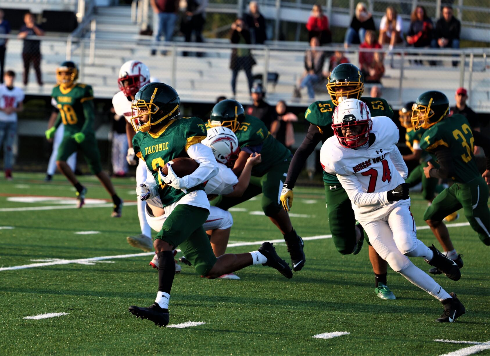 taconic youth football standings