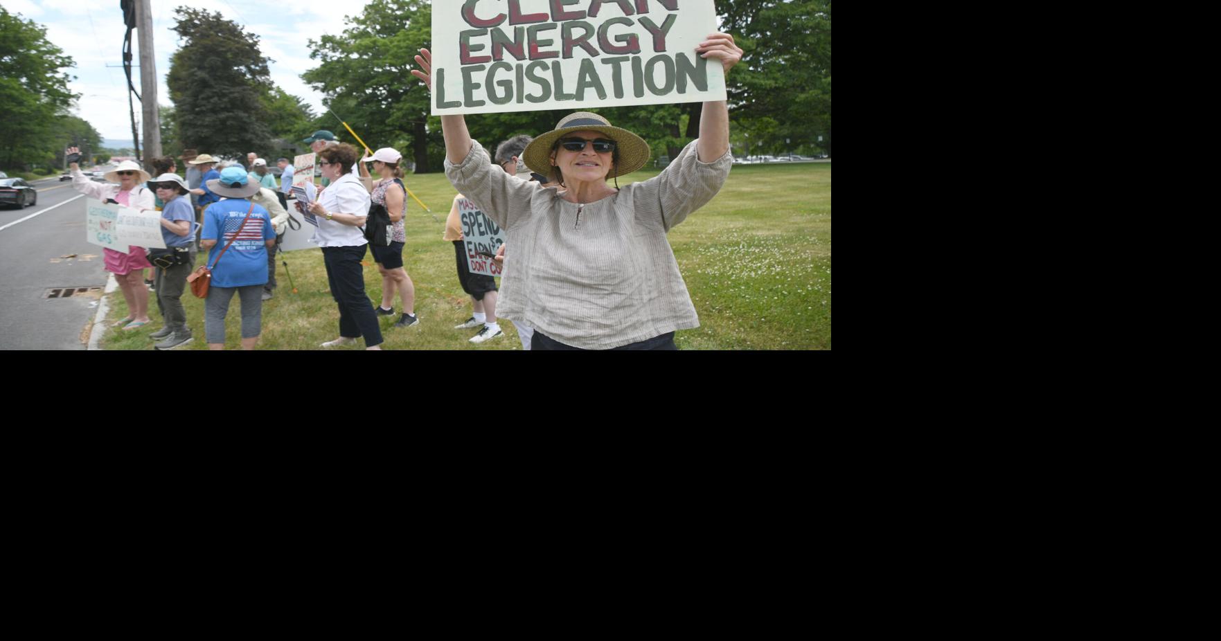 'People over profits': Pittsfield rally pushes lawmakers to lower energy bills and rein in utilities