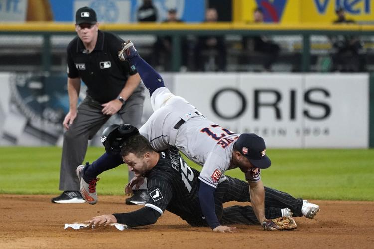 umpire calls play at second base