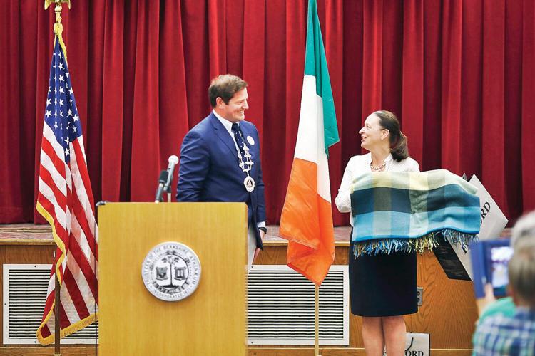 Pittsfield receives sister-city guest from Ballina, a river town Ireland