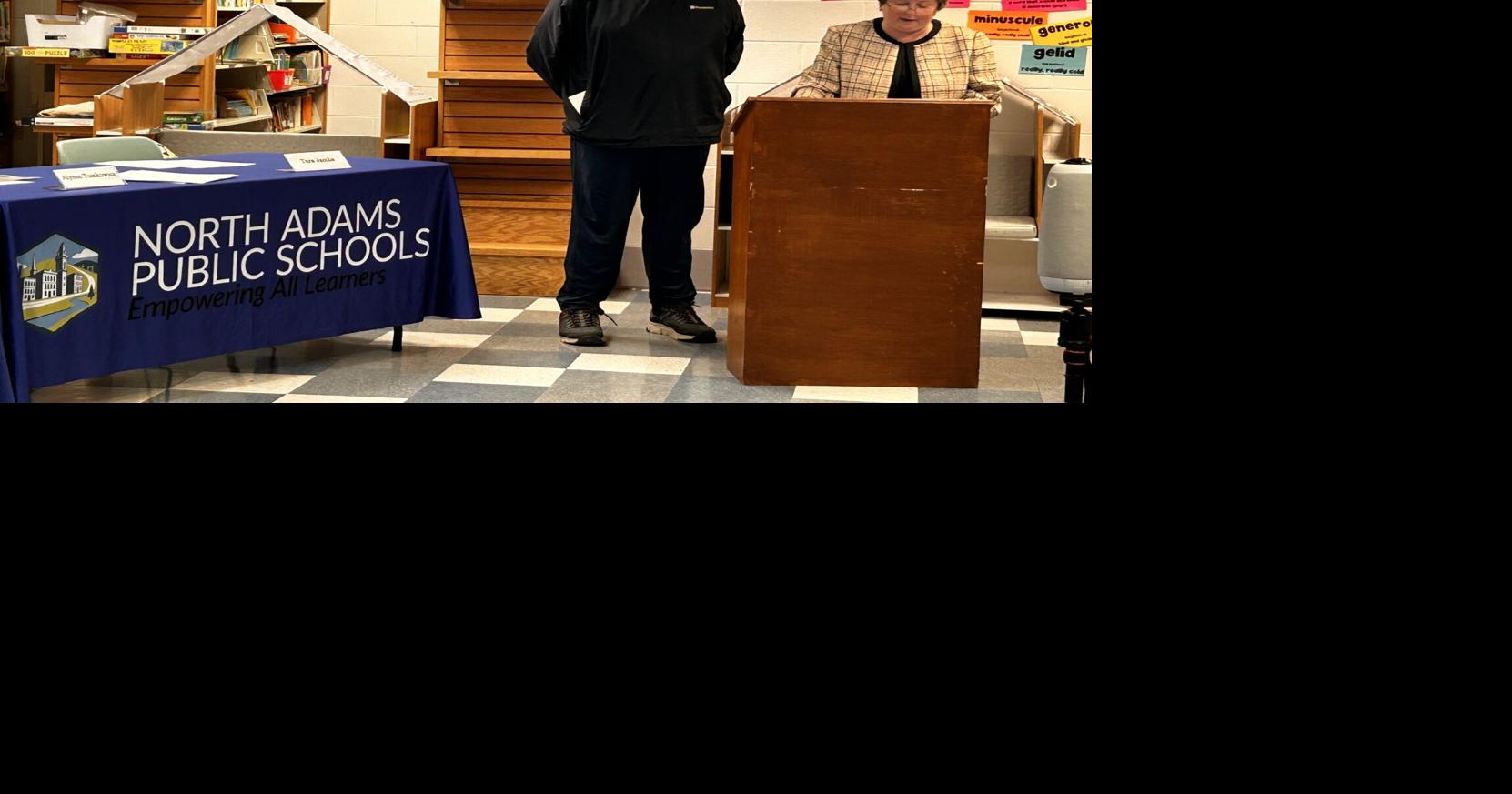 Wrapping up his service on the North Adams School Committee, Richard Alcombright said it's time for new voices