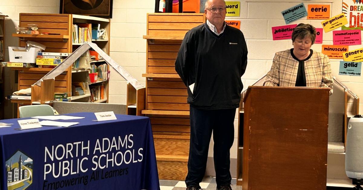 Wrapping up his service on the North Adams School Committee, Richard Alcombright said it's time for new voices