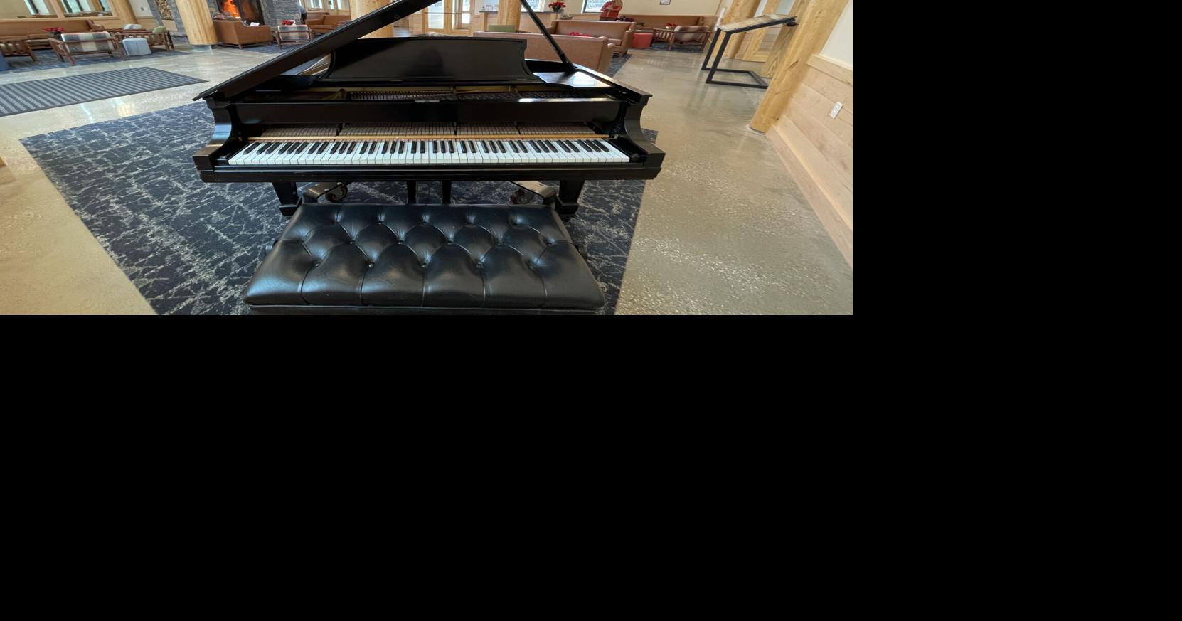 A Steinway grand piano is added at the Greylock Glen Outdoor Center