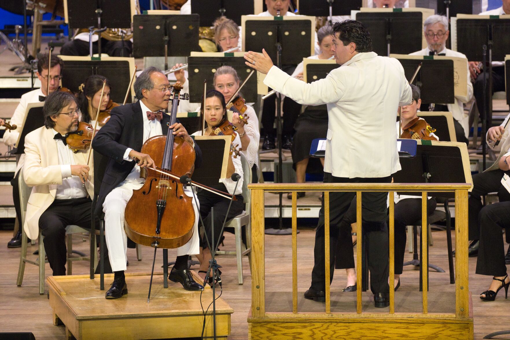 MUSIC REVIEW: Yo-Yo Ma lights up the Koussevitzky Shed at 