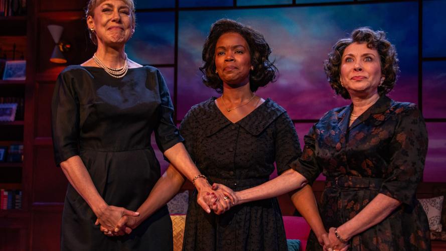 REVIEW:  At theRep, 'Three Women' is longer on ideas and speechmaking, than it is on drama and conflit