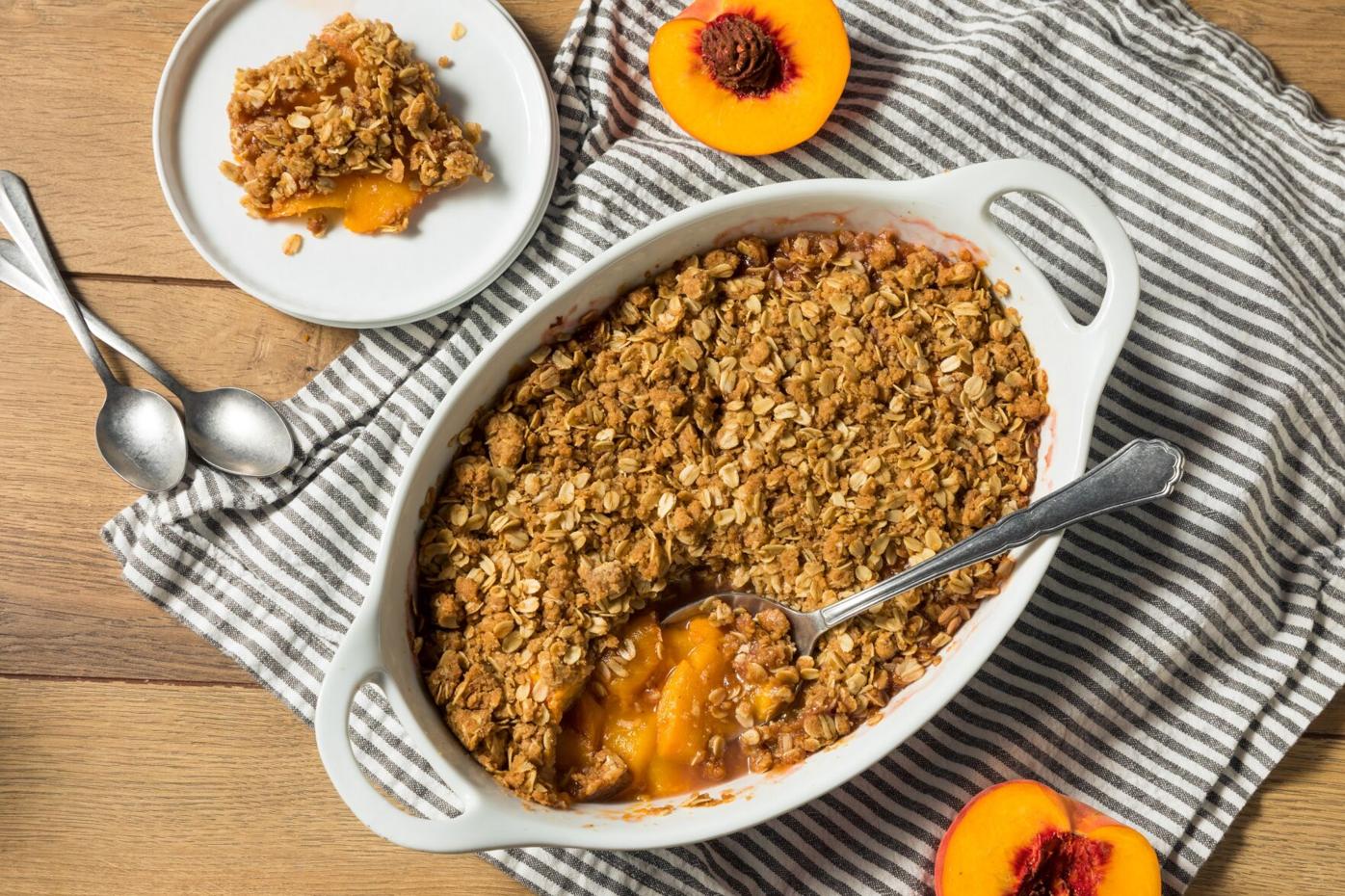 Like summertime bedtimes, the fruit crisp is flexible and ...