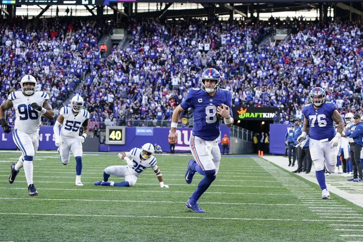 Giants clinch playoff berth with win over Colts