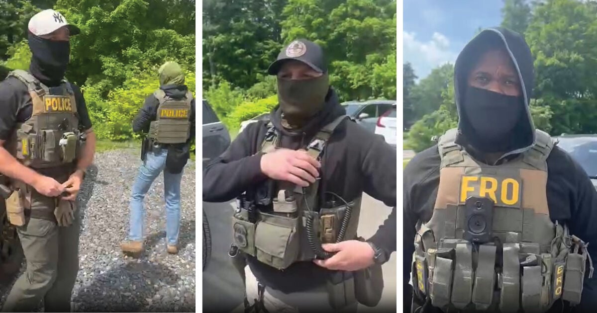 Business owners confront ICE agents during arrest at Great Barrington job site