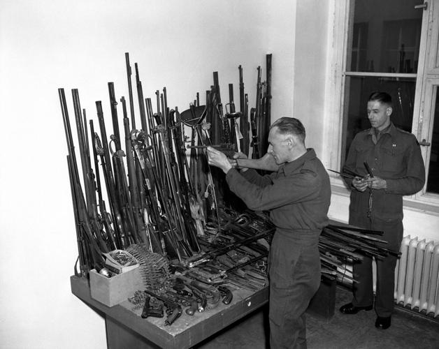 Germany Berlin Weapons Hand Over