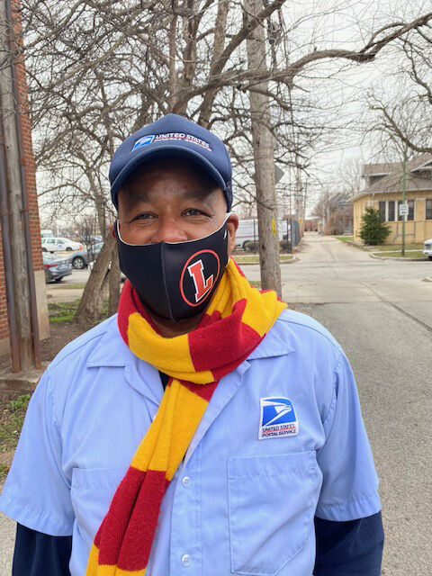 Loyola grad shows off his school spirit