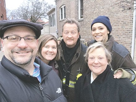 Chicago Fire' Films Scene At Gardner Family Home In West Beverly