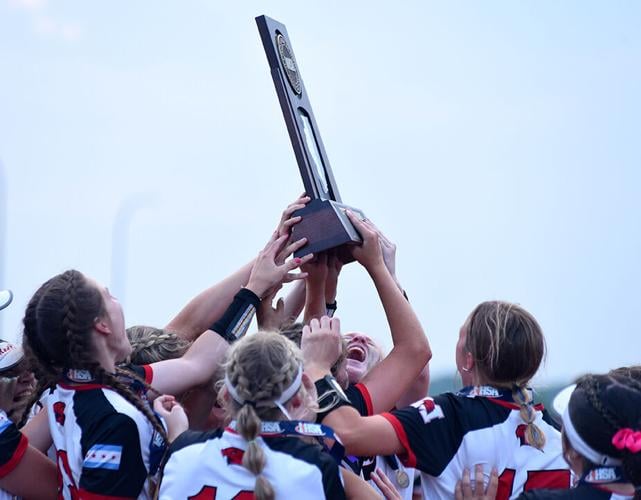 High school softball seniors celebrate one final game at Louisville Slugger