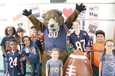 Staley Da Bear Official Mascot Chicago Editorial Stock Photo