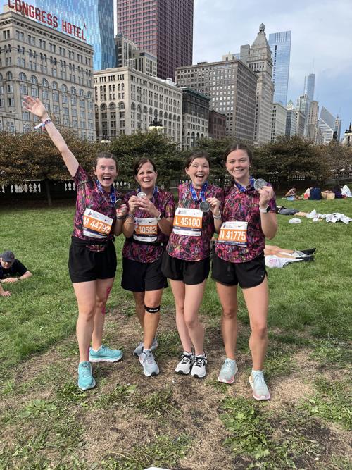 Clifford Family finishes marathon
