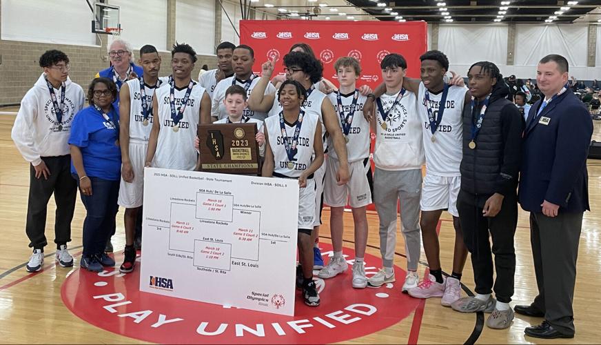 The Southside Unified basketball team