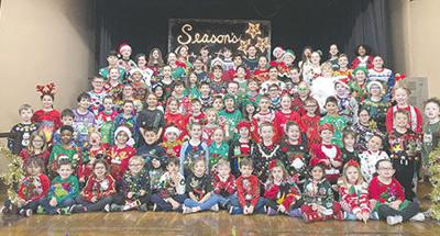 MG elementary ugly sweater
