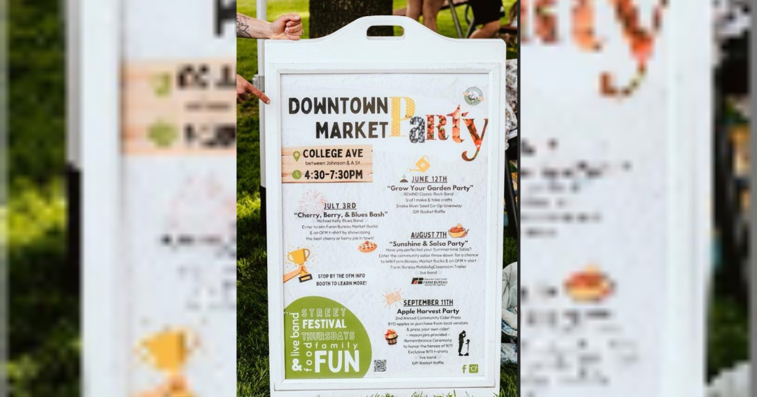 Community invited to attend first Orofino Farmers Market Downtown Market Party of the Season