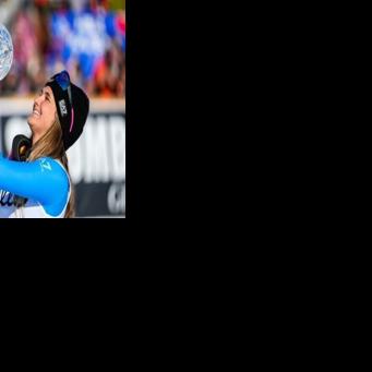 With her downhill win Saturday, Italy's Laura Pirovano ends 83 points clear of second-placed Aicher in overall standings