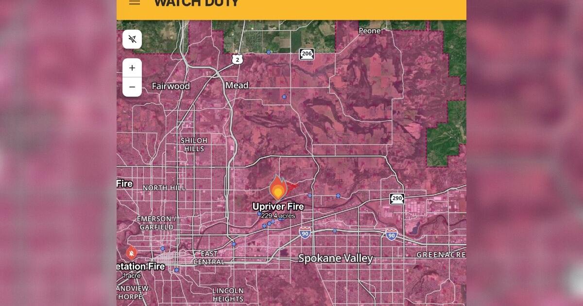 State Fire Mobilization Authorized for the Upriver Fire