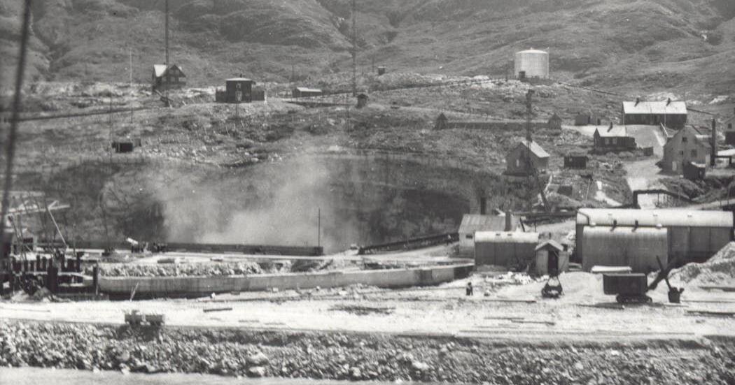 Greenland's cryolite mine, essential for U.S. airplane production, was below sea level and vulnerable to Nazi sabotage.