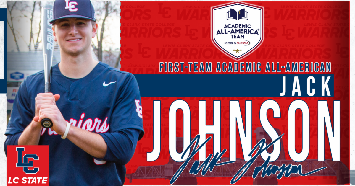 LewisClark State Baseball's Jack Johnson Third Player in