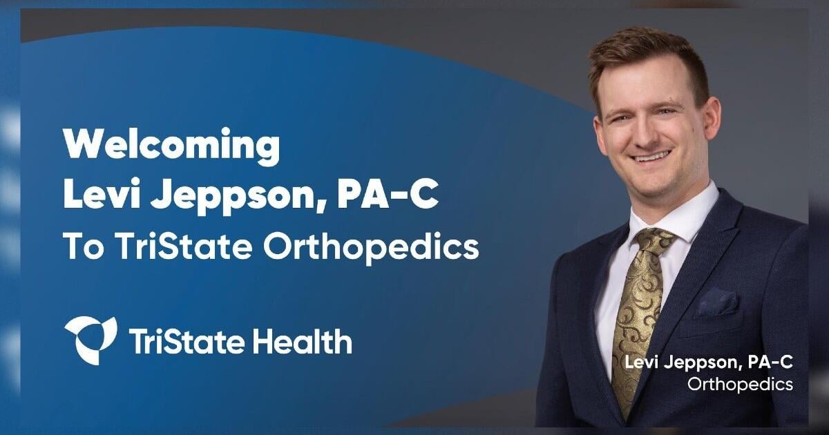 TriState Health Expands Orthopedic Services with New Provider, Levi Jeppson, PA-C