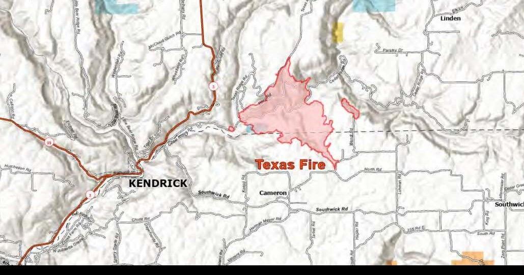 Containment  of Texas Fire Near Kendrick Jumps to 60%