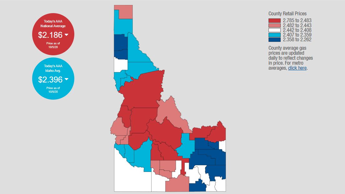 average gas prices in idaho remain some of highest in country lewiston average price per gallon sits at 2 44 idaho bigcountrynewsconnection com average gas prices in idaho remain some