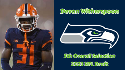 NFL Draft picks 2023: Seattle Seahawks select Devon Witherspoon No