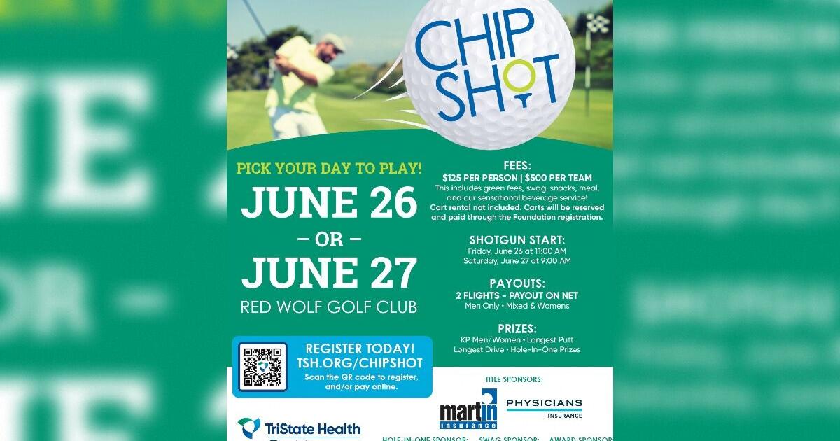 TriState Health Foundation's 27th Annual ChipShot Golf Tournament