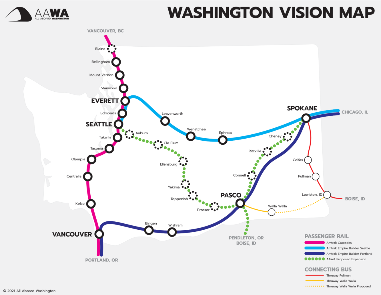 Advocates Travel Statewide to Share Vision For Improving Passenger Rail 