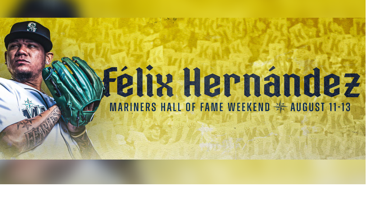 Félix Hernández to be Inducted into Seattle Mariners Hall of Fame in August, Sports