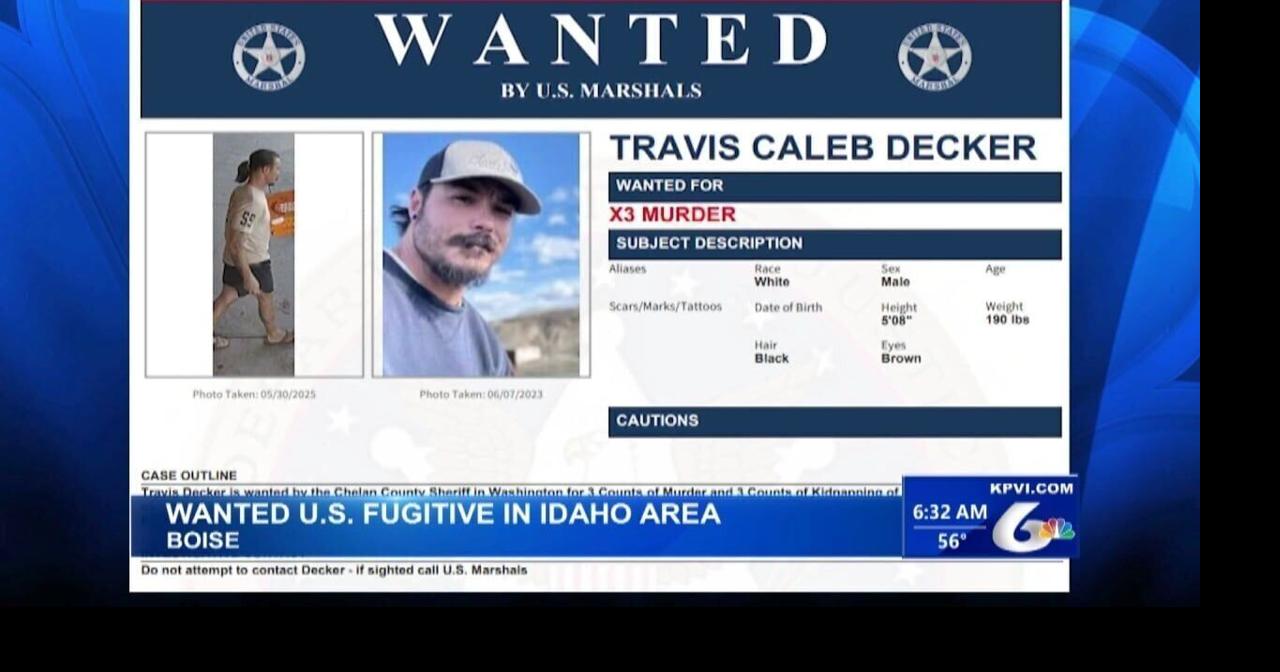 Washington State Murder Suspect Travis Decker, Possibly Spotted in Sawtooth National Forest