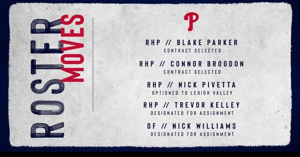 Valley native Connor Brogdon called up to the Phillies