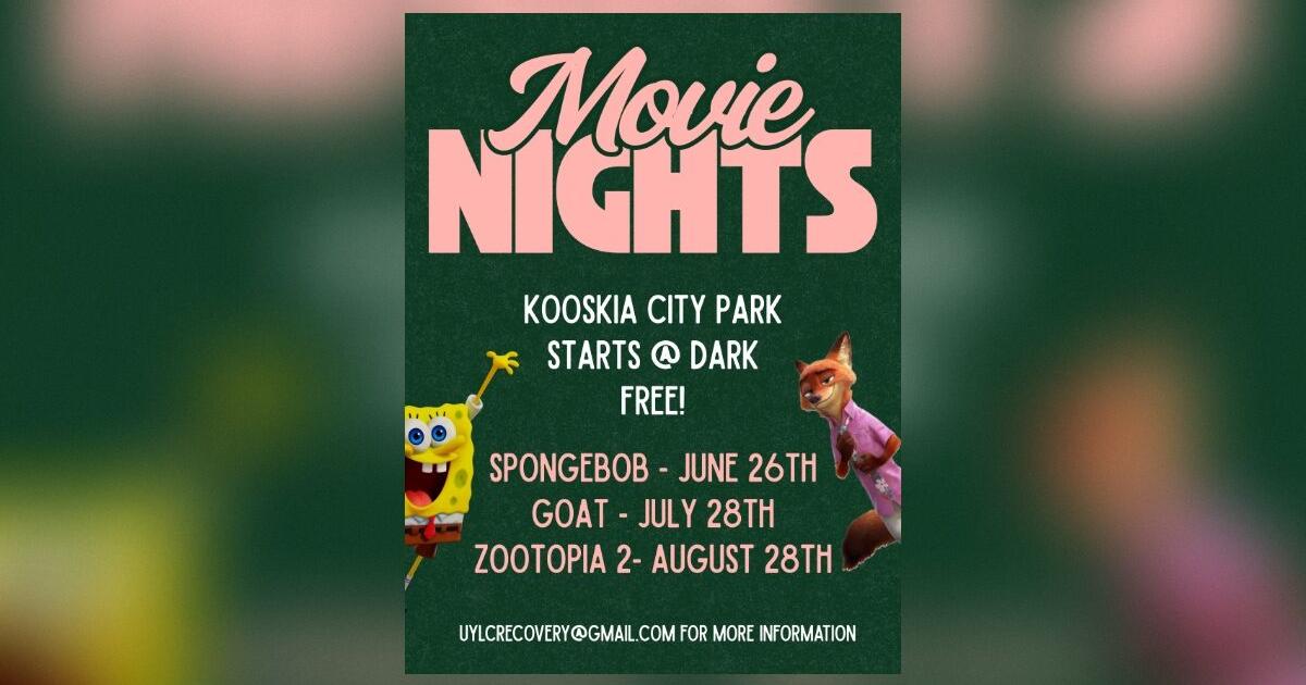 Upriver Youth Leadership Council to Host Movie in the Park on July 24