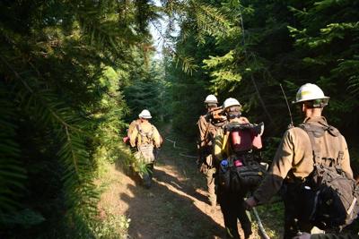 Nez Perce-Clearwater National Forest Firefighters